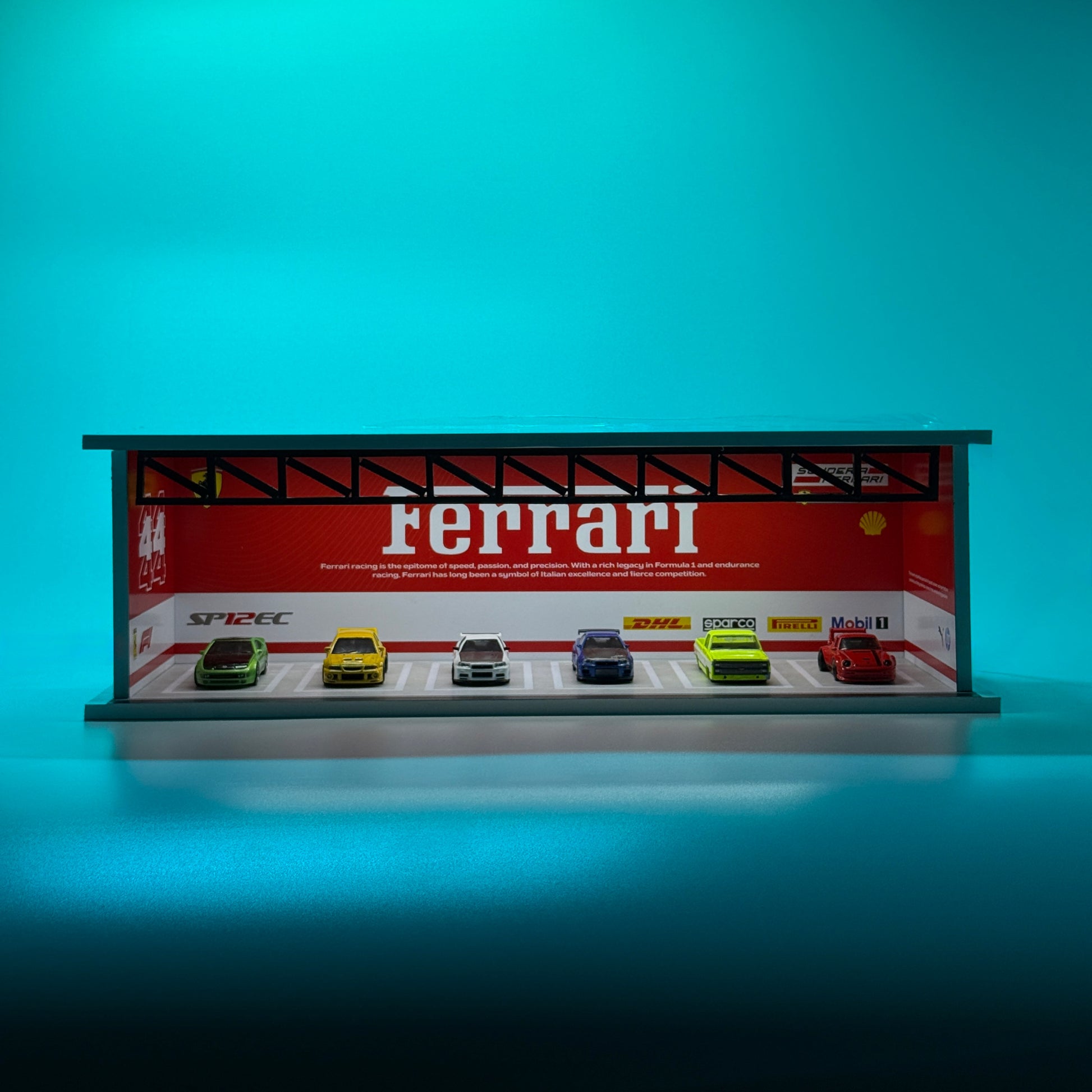 Ferrari parking slots