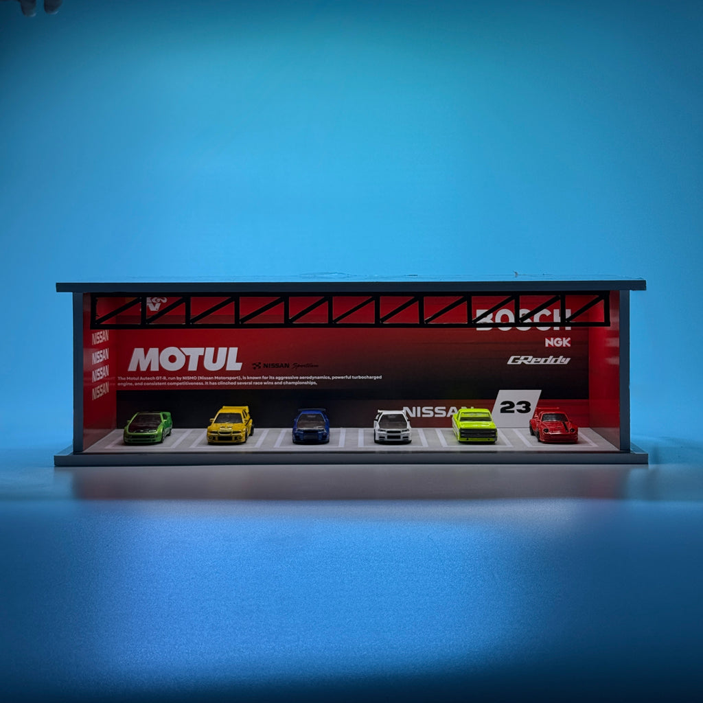 Motul parking slot